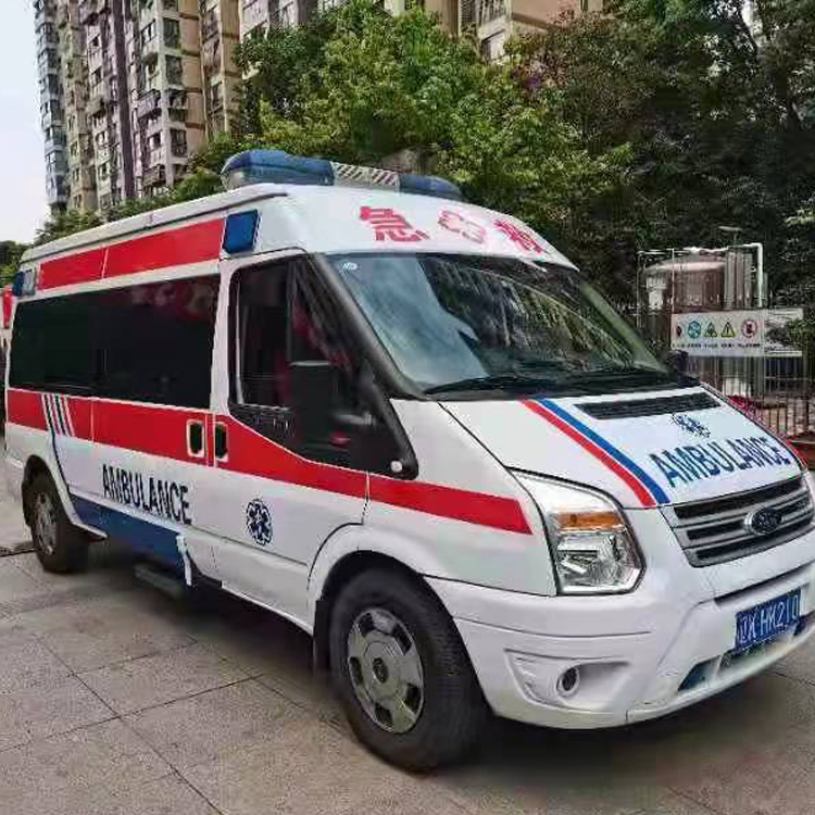 轵城镇长途救护车护送病人返乡